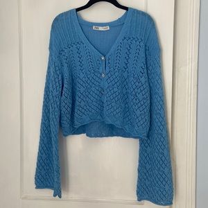 Zara Crochet Sweater